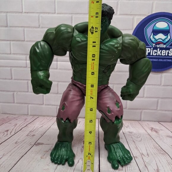 Disney Store Marvel Avengers Talking Hulk 13" Adjustable Action Figure Works - Picture 9 of 9
